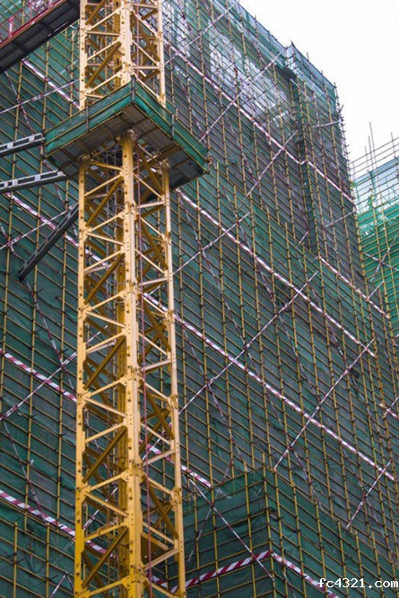 中建三局密目式安全网施工案例
